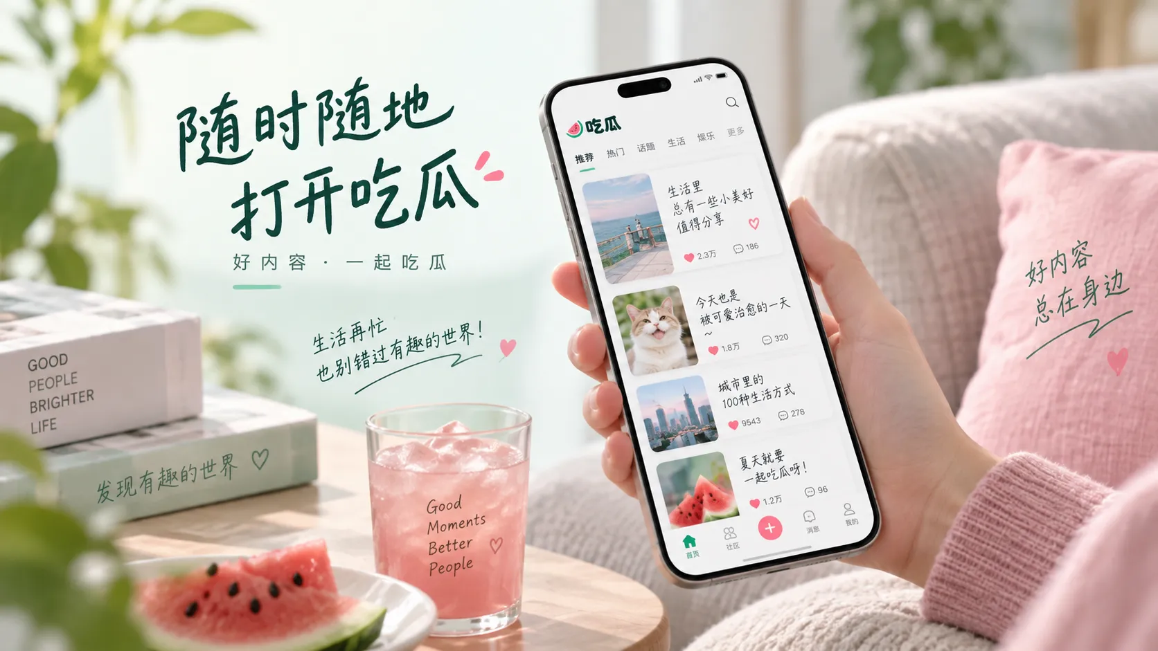 社区公告与讨论串
